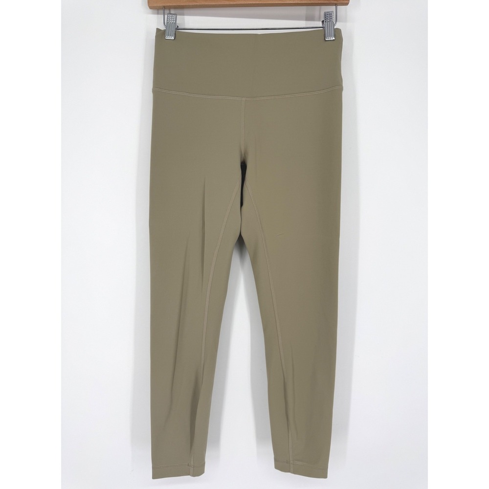 Lululemon Wunder Train High-Rise Tight 25" Sheer Oak 8 Everlux Leggings W5CR7S